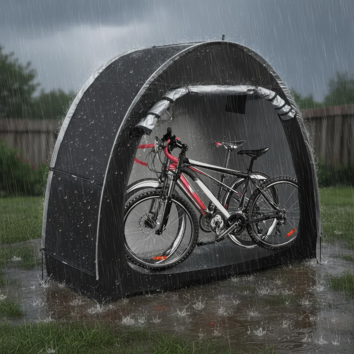 Namiot rowerowy – torba do przechowywania w zestawie