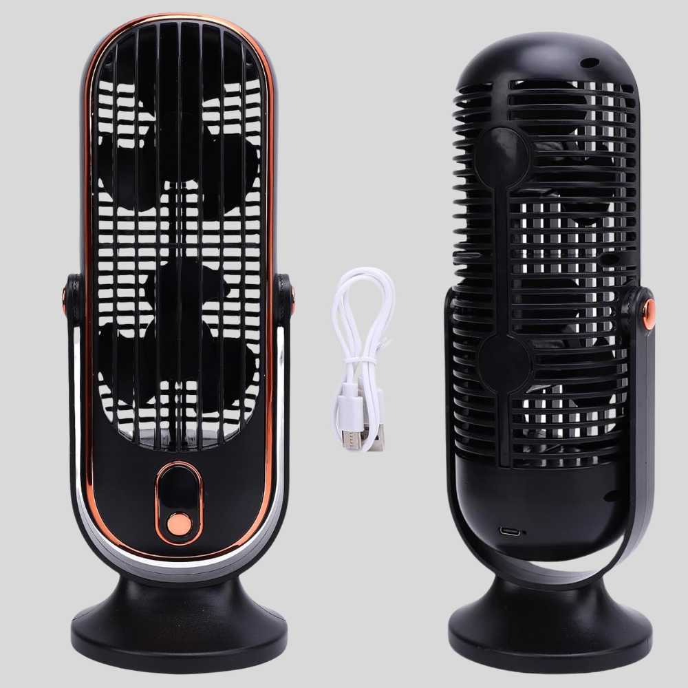 Wentylator biurkowy USB – zastosowanie na biurku w domu