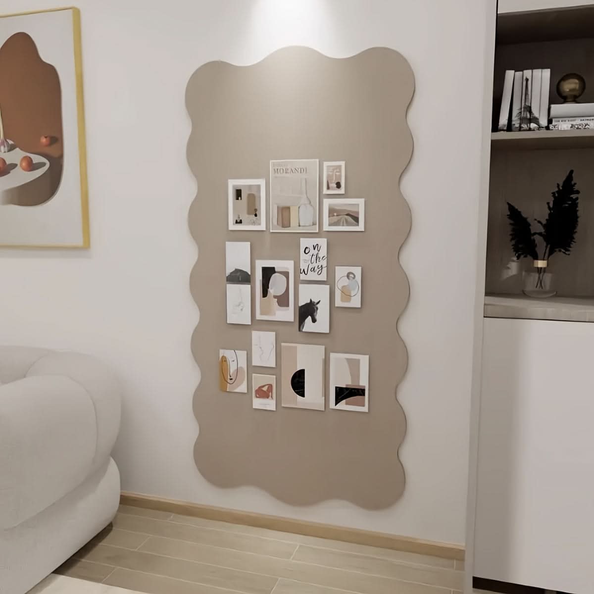 Tablica filcowa 60x120 cm – zbliżenie na powierzchnię filcu