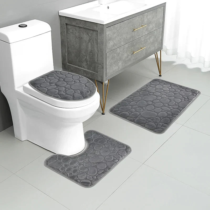 Antypoślizgowy Zestaw Ręczników Łazienkowych – Wysoka Chłonność, Komfortowy Materiał, Nowoczesny Design 0