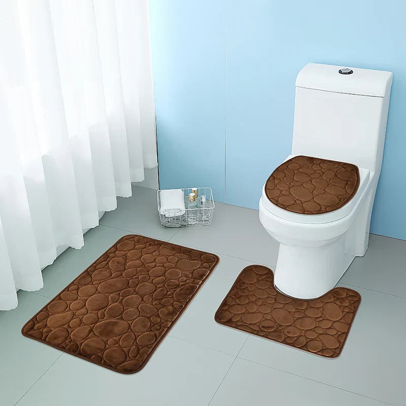 Antypoślizgowy Zestaw Ręczników Łazienkowych – Wysoka Chłonność, Komfortowy Materiał, Nowoczesny Design 2