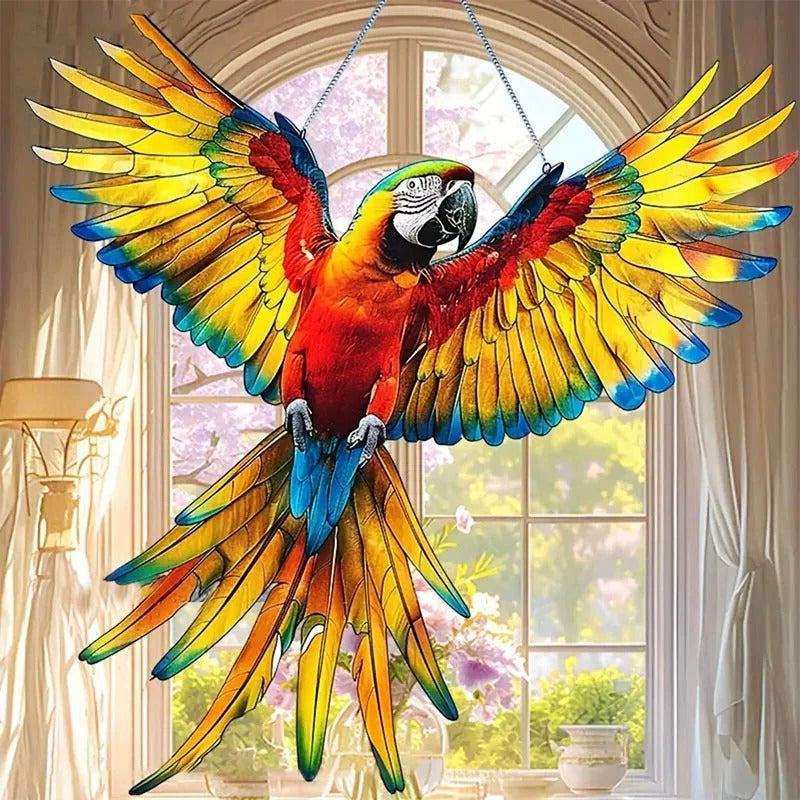 Dekoracje okienne Hummi Hummingbird dla kobiet – urocza szklana dekoracja okien i ogrodów 7