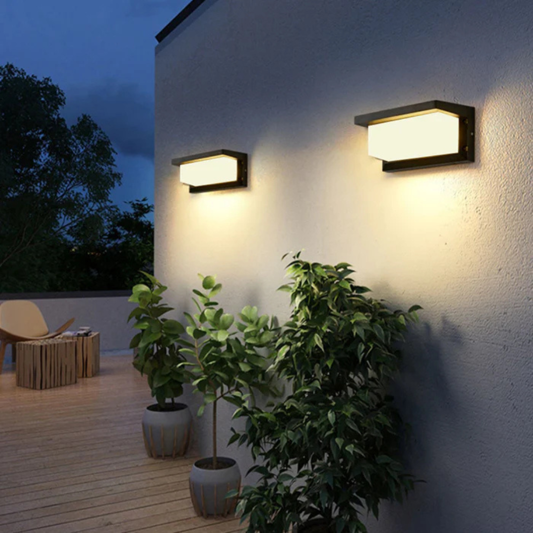Eko Lampa ścienna zewnętrzna – czujnik ruchu, energooszczędne oświetlenie zapewniające bezpieczeństwo i styl – Lampy zewnętrzne 3