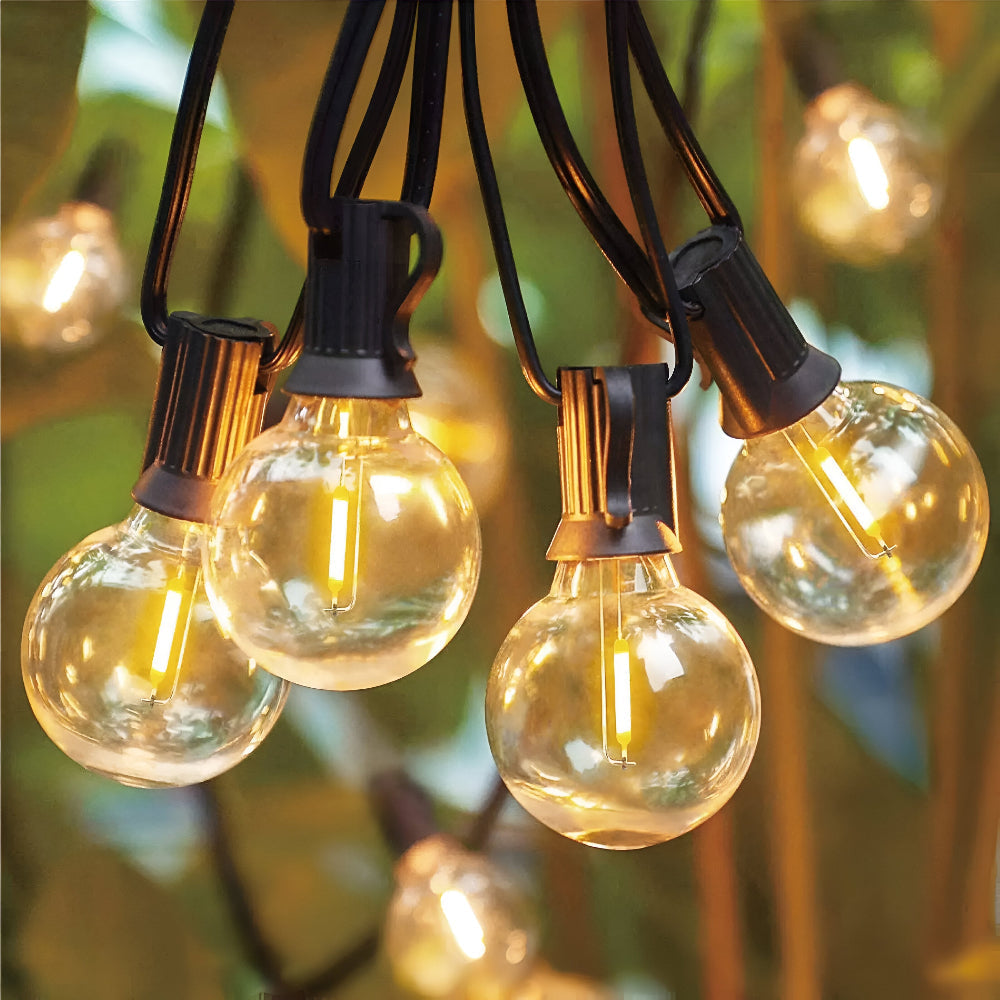 Energetyczne zewnętrzne lampki choinkowe – trwała konstrukcja zapewniająca przytulne oświetlenie Lampki choinkowe LED do użytku na zewnątrz 0