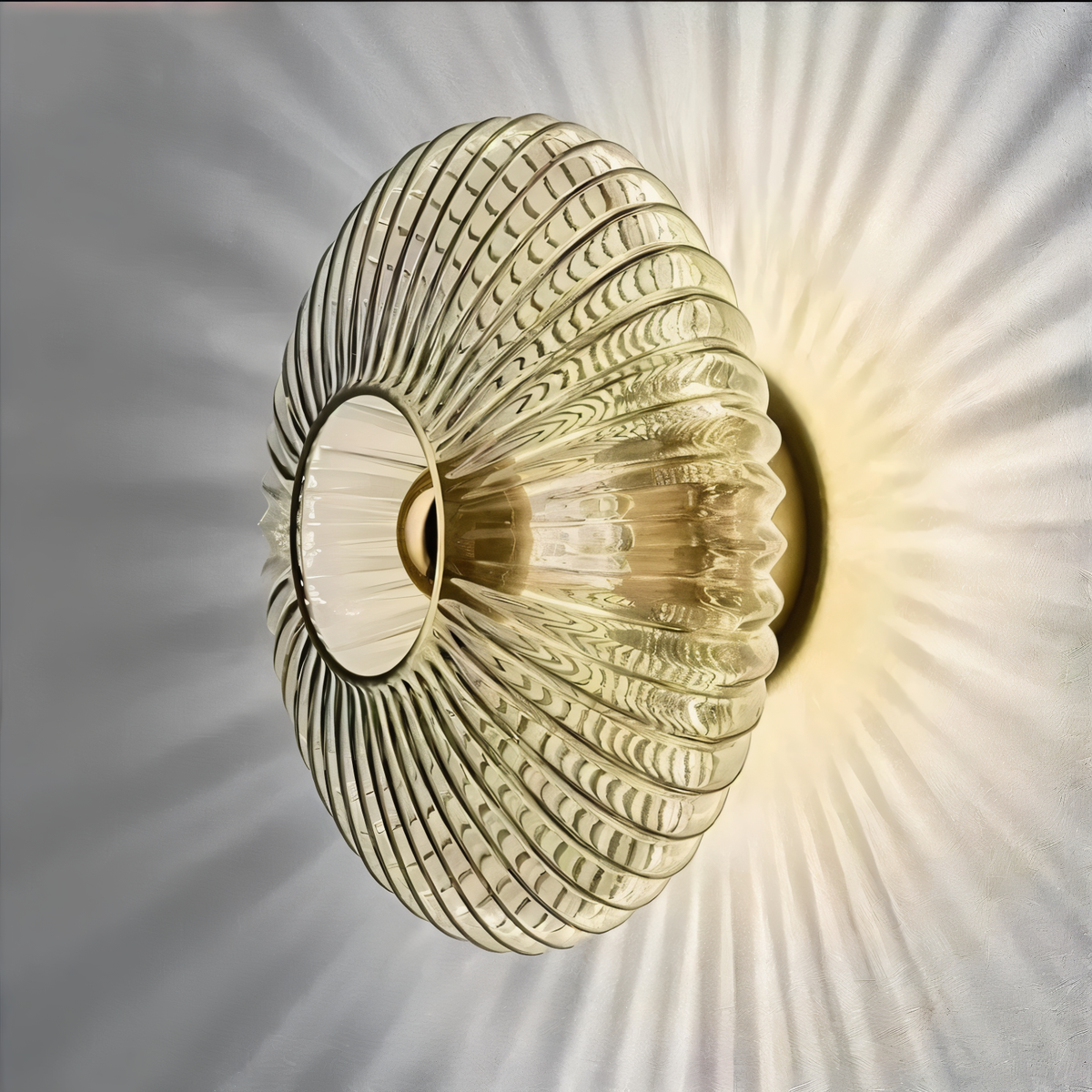 Kinkiet Ścienny LED Enchantaray w Stylu Nordic Bauhaus, Elegancki Falisty Design do Sypialni i Salonu 1