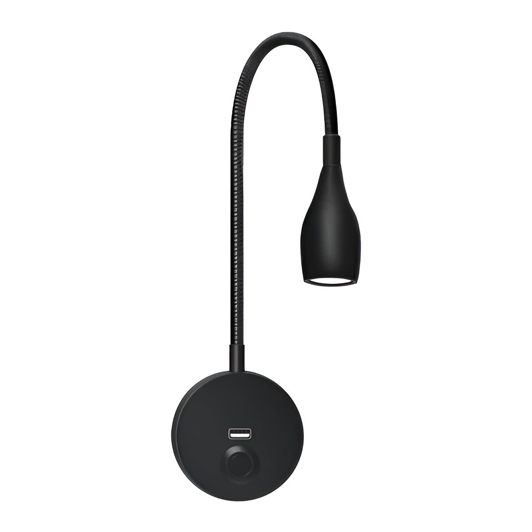 Kinkiet Ścienny TouchGlow 2 w 1 z Ładowarką USB – Bezprzewodowe Oświetlenie do Sypialni i Salonu 0