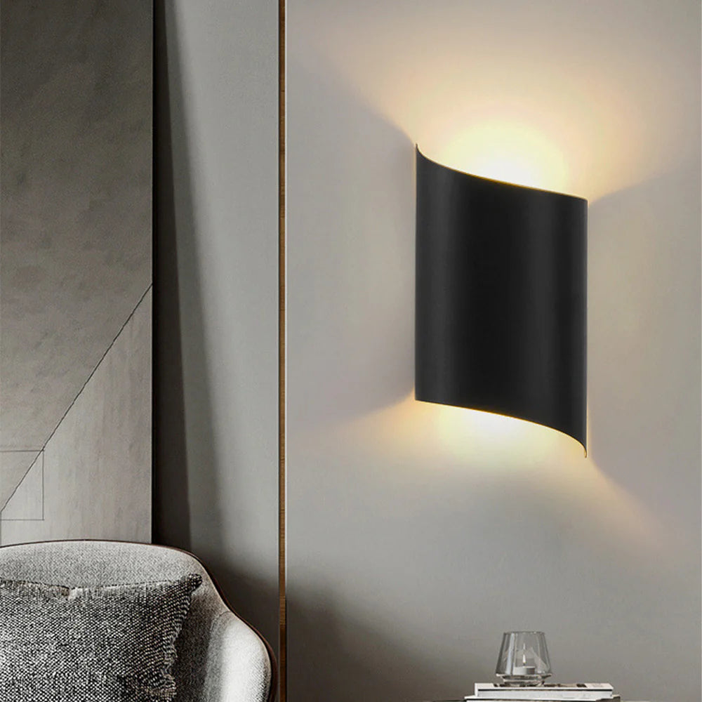 Kinkiet zewnętrzny z aluminium – Wodoodporne, energooszczędne oświetlenie LED do ogrodu i patio | Nowoczesny design 4