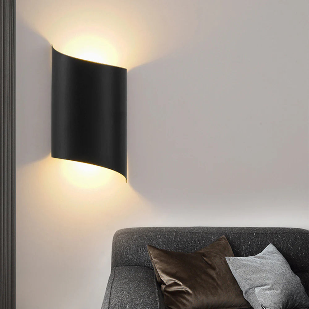 Kinkiet zewnętrzny z aluminium – Wodoodporne, energooszczędne oświetlenie LED do ogrodu i patio | Nowoczesny design 5