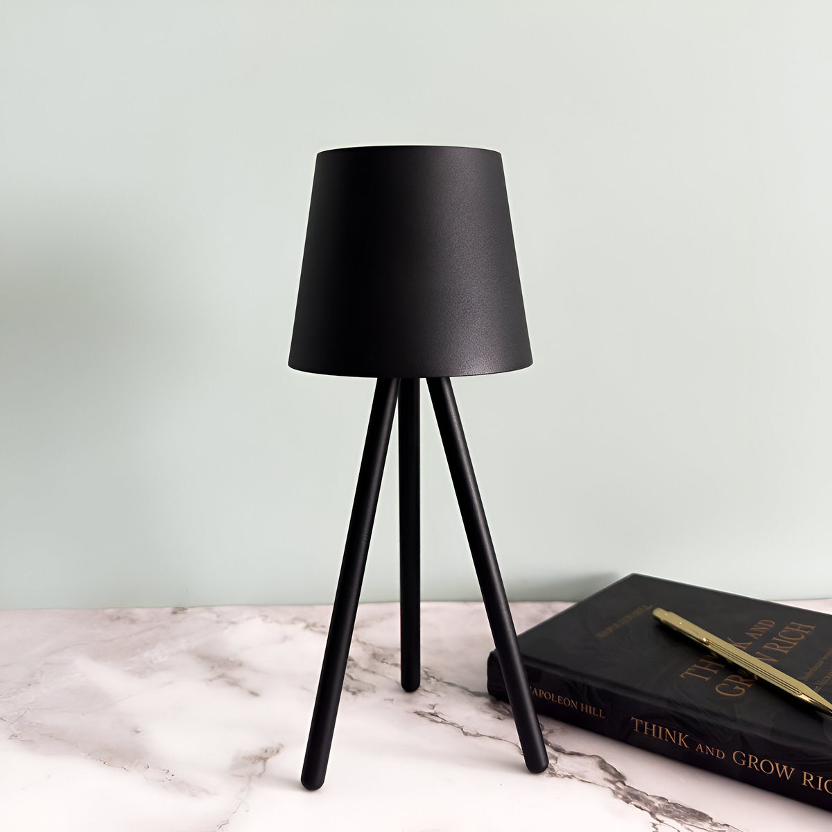 Lampa Biurkowa LED Bezprzewodowa z Eleganckim Designem – Nowoczesna Lampka na Biurko do Domu i Biura 0