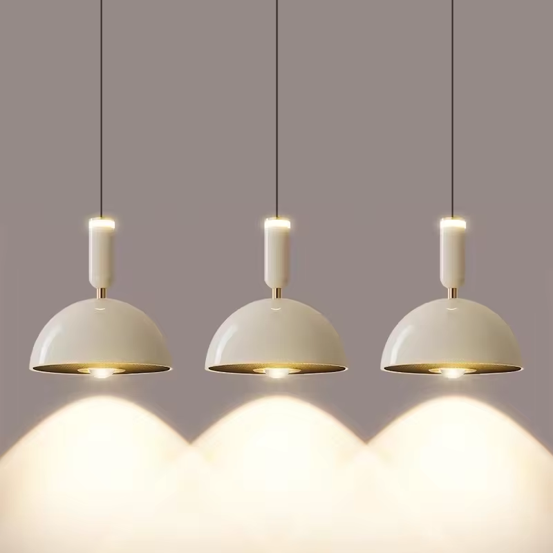 Lampa Wisząca LED Macaron z Aluminium i Akrylu – Nowoczesna Lampa nad Stół do Salonu, Stylowe Oświetlenie 6
