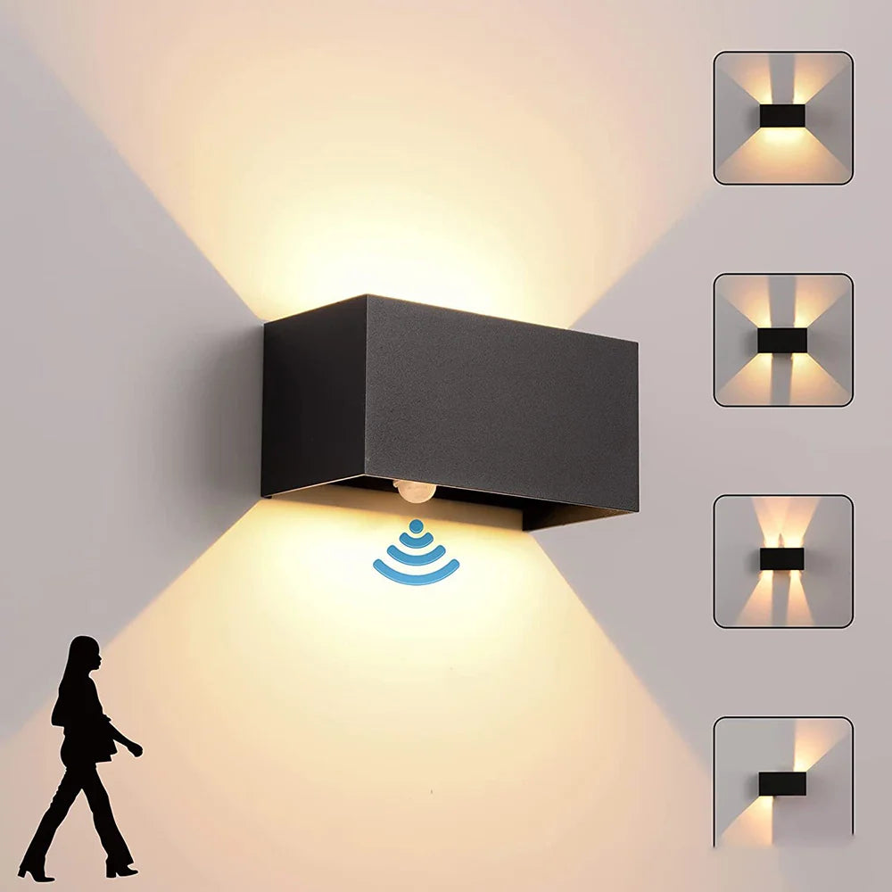 Lampa zewnętrzna Nexus z czujnikiem – wodoodporna konstrukcja LED, automatyczne oświetlenie zapewniające bezpieczeństwo – Oświetlenie zewnętrzne 2