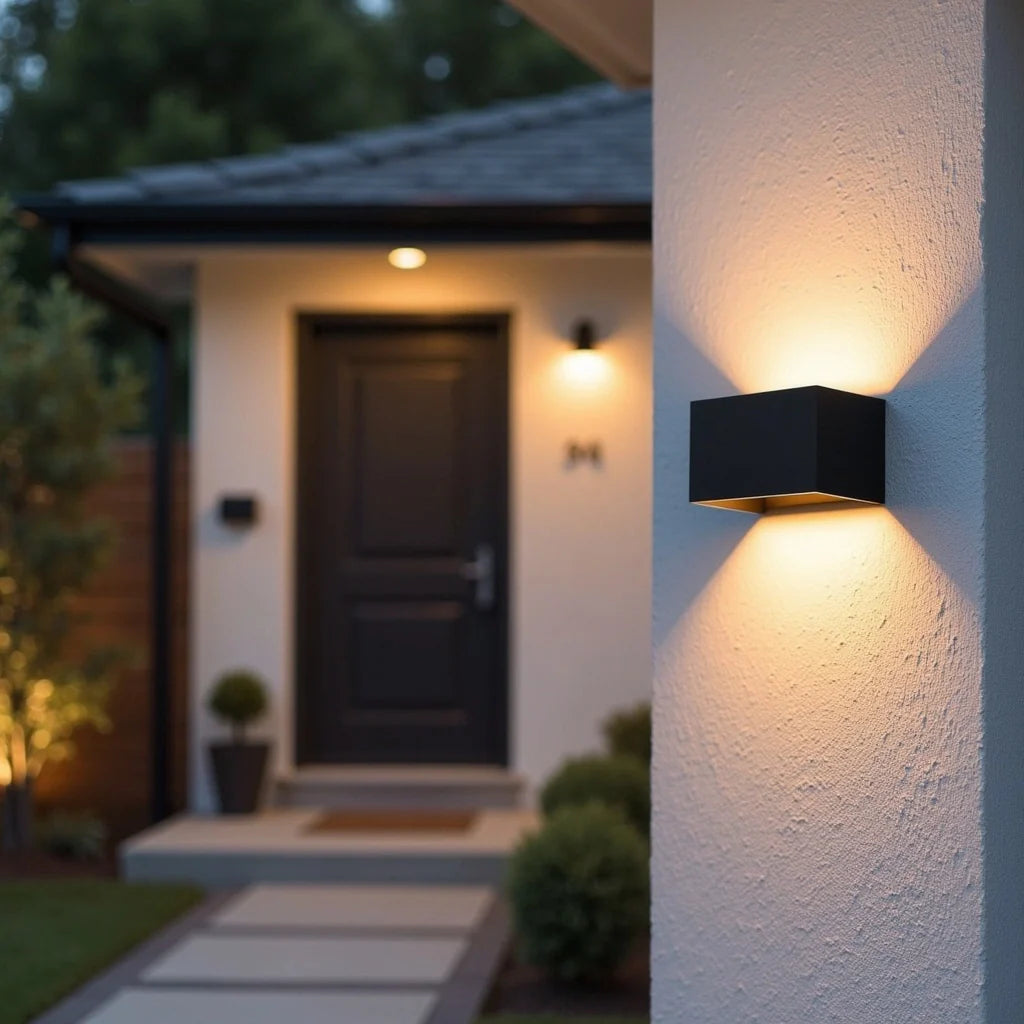 Lampa zewnętrzna Nexus z czujnikiem – wodoodporna konstrukcja LED, automatyczne oświetlenie zapewniające bezpieczeństwo – Oświetlenie zewnętrzne 5