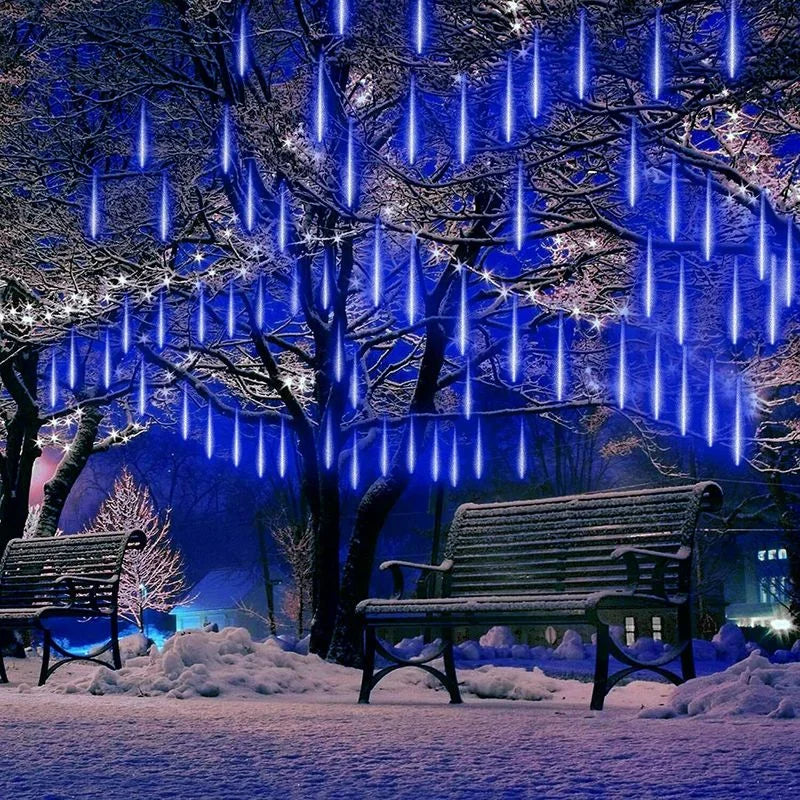 Luksusowe oświetlenie LED Waterdrupel – Magiczne krople meteorytów do dekoracji 2