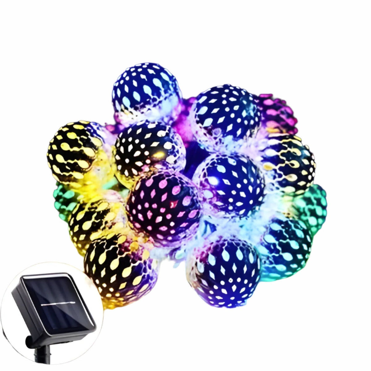Misty Colorful LED Garden Lanterns – Atmospheric Solar Lighting for Outdoor Relaxation | Lampy Solarne Ogrodowe 1