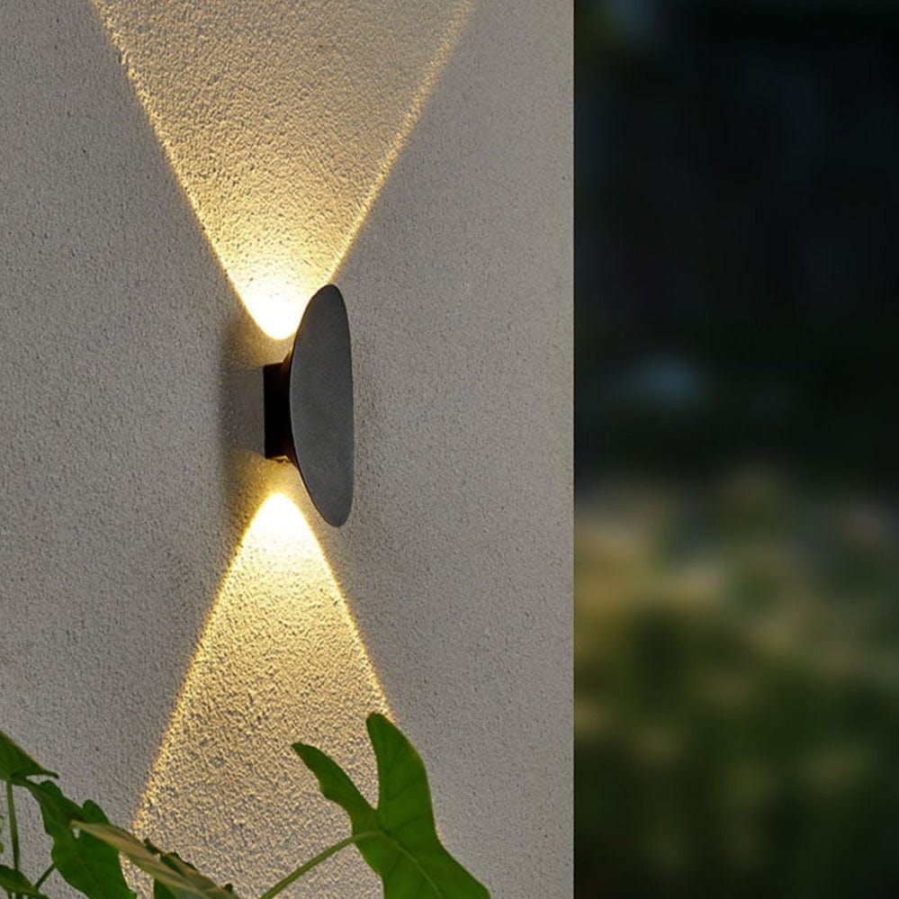 Nowoczesna Lampa Zewnętrzna z Aluminium – Owalna i Prostokątna, Odporna na Warunki Atmosferyczne, Idealna Nad Drzwi i na Dom 1