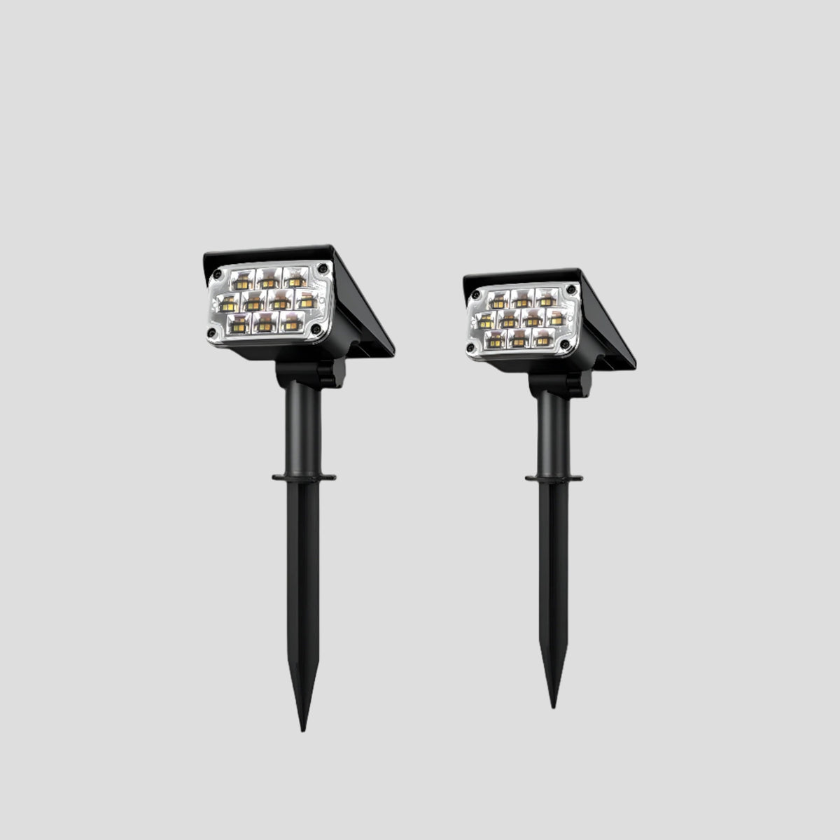 Nowoczesna lampa ogrodowa LED – Wodoodporna lampa słupek z czujnikiem zmierzchu, idealna do ogrodu i na taras 1