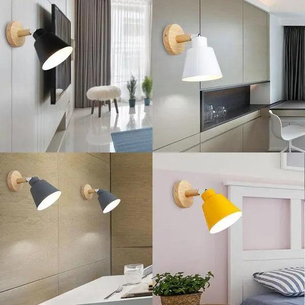 Nowoczesny Kinkiet Ścienny Eryka w Stylu Nordyckim – Minimalistyczny Czarny Design do Wnętrz 3