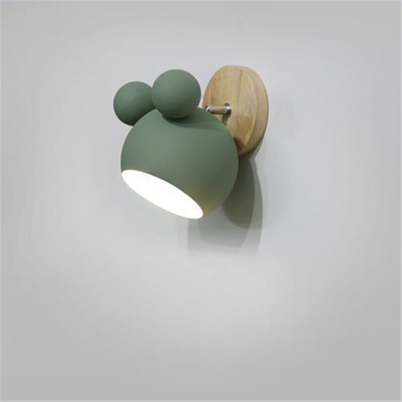 Nowoczesny Kinkiet Ścienny LED do Pokoju Dziecięcego z Żelaza – Lampa na Ścianę, Łatwy Montaż, Oświetlenie 3-5 m² 1