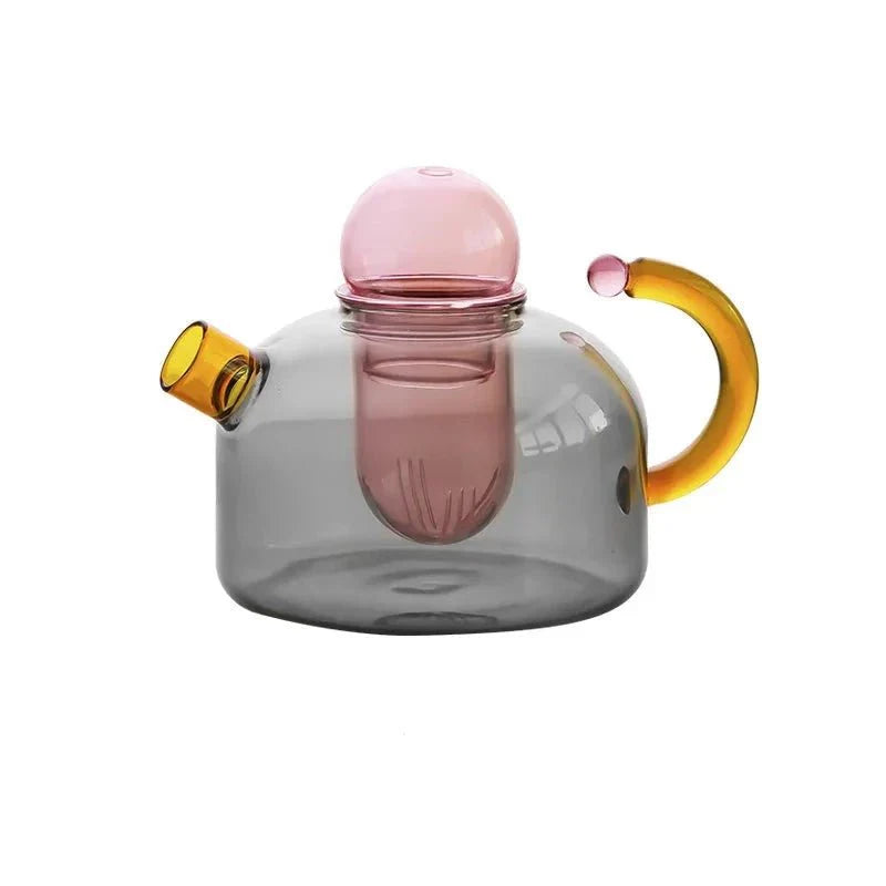 Szklany Czajnik z Zaparzaczem do Herbaty – Ekologiczny Zestaw do Parzenia Herbaty z Filiżanką, 400 ml 11