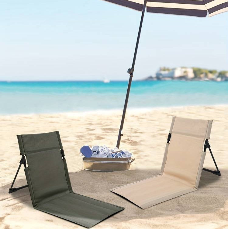 Ergonomiczne krzesło podłogowe outdoor – lekkie i składane, widok 8