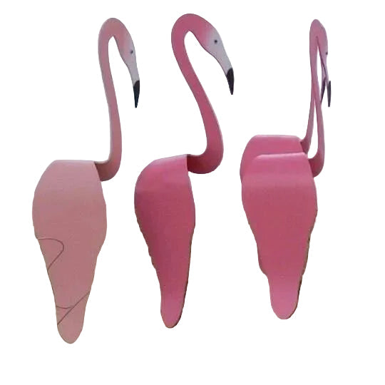 TropiGo Outdoor Flamingo Garden Ornament – Odporna na warunki atmosferyczne kinetyczna sztuka tworząca żywą atmosferę w ogrodzie 1