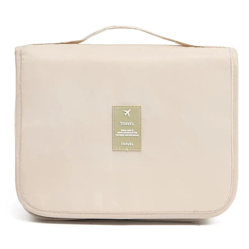Wodoodporna Torba Kosmetyczna z Haczykiem i Przegródkami – 24x19 cm, Elegancki Styl, Kompaktowy Design 6