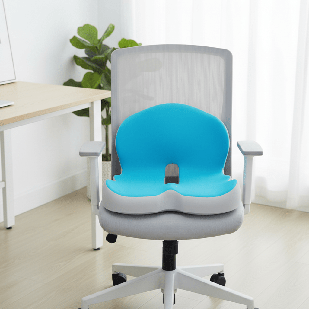Ergonomiczna poduszka ortopedyczna na krzesło z pianki memory foam