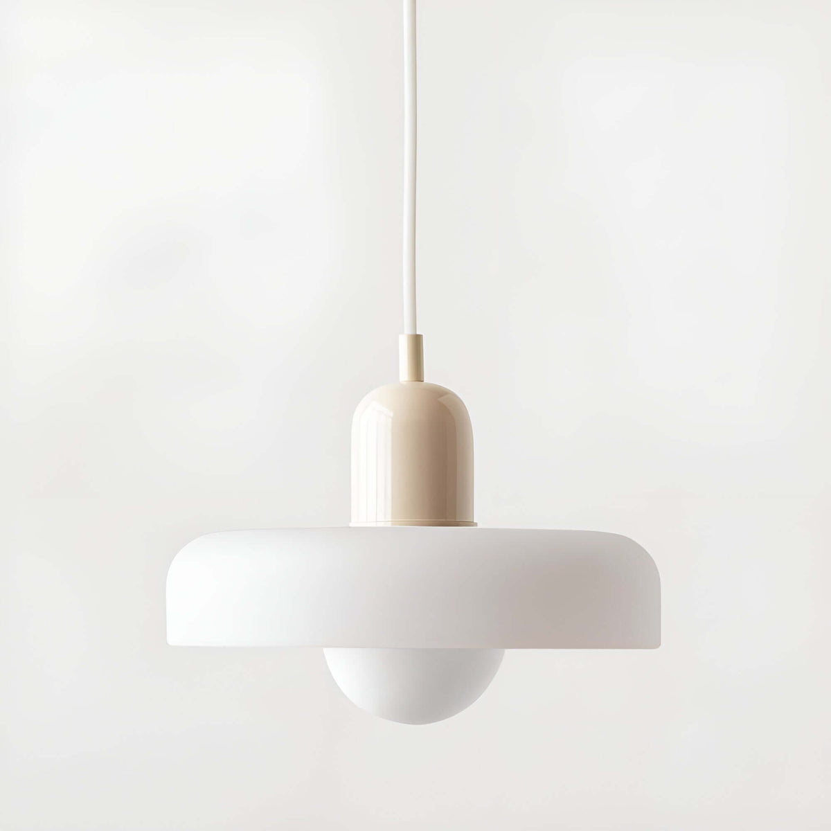 Variant image for Szklana Lampa Wisząca Bauhaus z Regulowanym Zawieszeniem – Nowoczesna Lampa do Salonu, Minimalistyczny Żyrandol-33