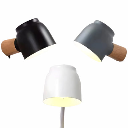 Nowoczesna Lampa Ścienna Oona w Trzech Kolorach - Kinkiet Ścienny z Możliwością Podłączenia do Gniazdka