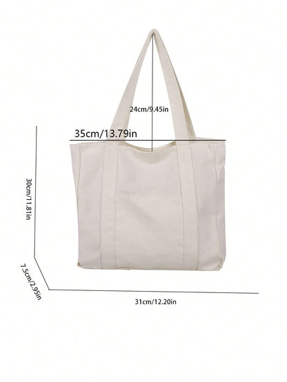 Torba płócienna – detal materiału canvas