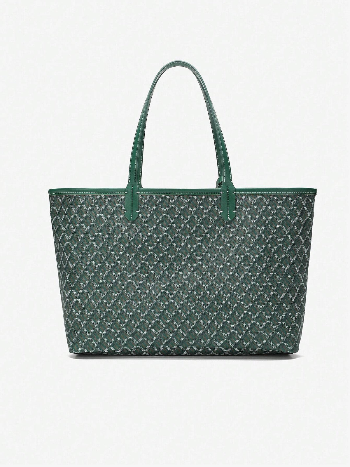 Torba damska PVC w kolorze szarym – torba shopper