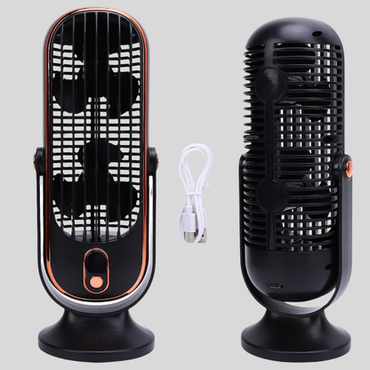 Wentylator biurkowy USB – zastosowanie na biurku w domu