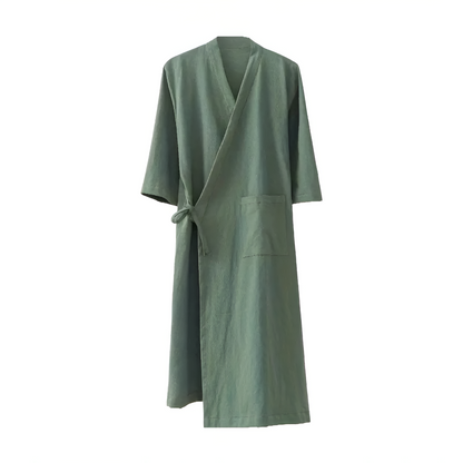 Szlafrok kimono bawełniany w stylu boho
