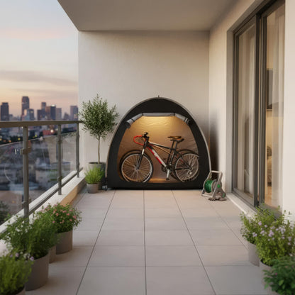 Namiot rowerowy Oxford 210D – kompaktowy design