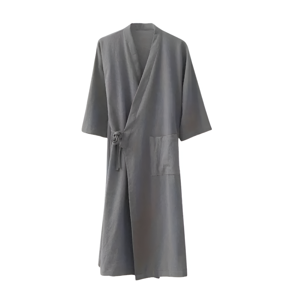 Damski szlafrok kimono z wzorem inspirowanym naturą