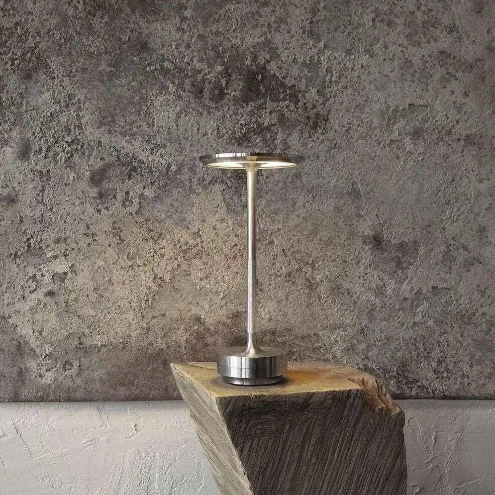Bezprzewodowa Lampa Nocna LED z Dotykowym Ściemniaczem – Elegancka Lampka Nocna Wodoodporna do Sypialni i Salonu 4
