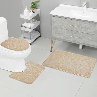 Antypoślizgowy Zestaw Ręczników Łazienkowych – Wysoka Chłonność, Komfortowy Materiał, Nowoczesny Design 3