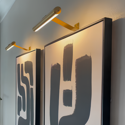 Błysk Lampa Bezprzewodowa – Regulowana LED z Obracanym Światłem do Domu i Galerii [lampa bezprzewodowa] 6
