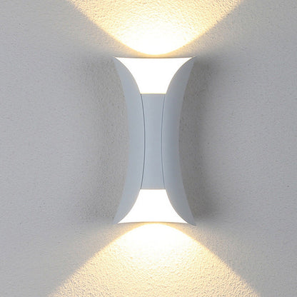 Lampa ścienna LED – widok boczny