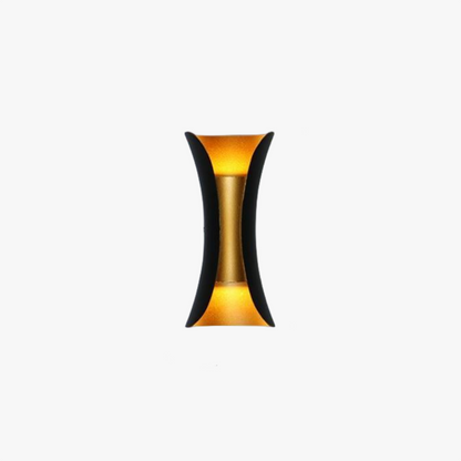 Lampa ścienna LED – widok z przodu