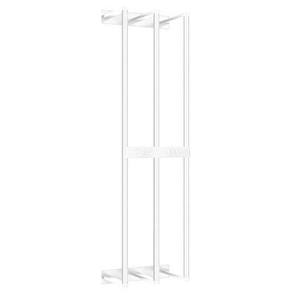 Elegancki Wieszak na Ręczniki Stojący, Minimalistyczny Stojak do Łazienki i Kuchni, Stal Nierdzewna, 60 cm x 15 cm x 10 cm 3