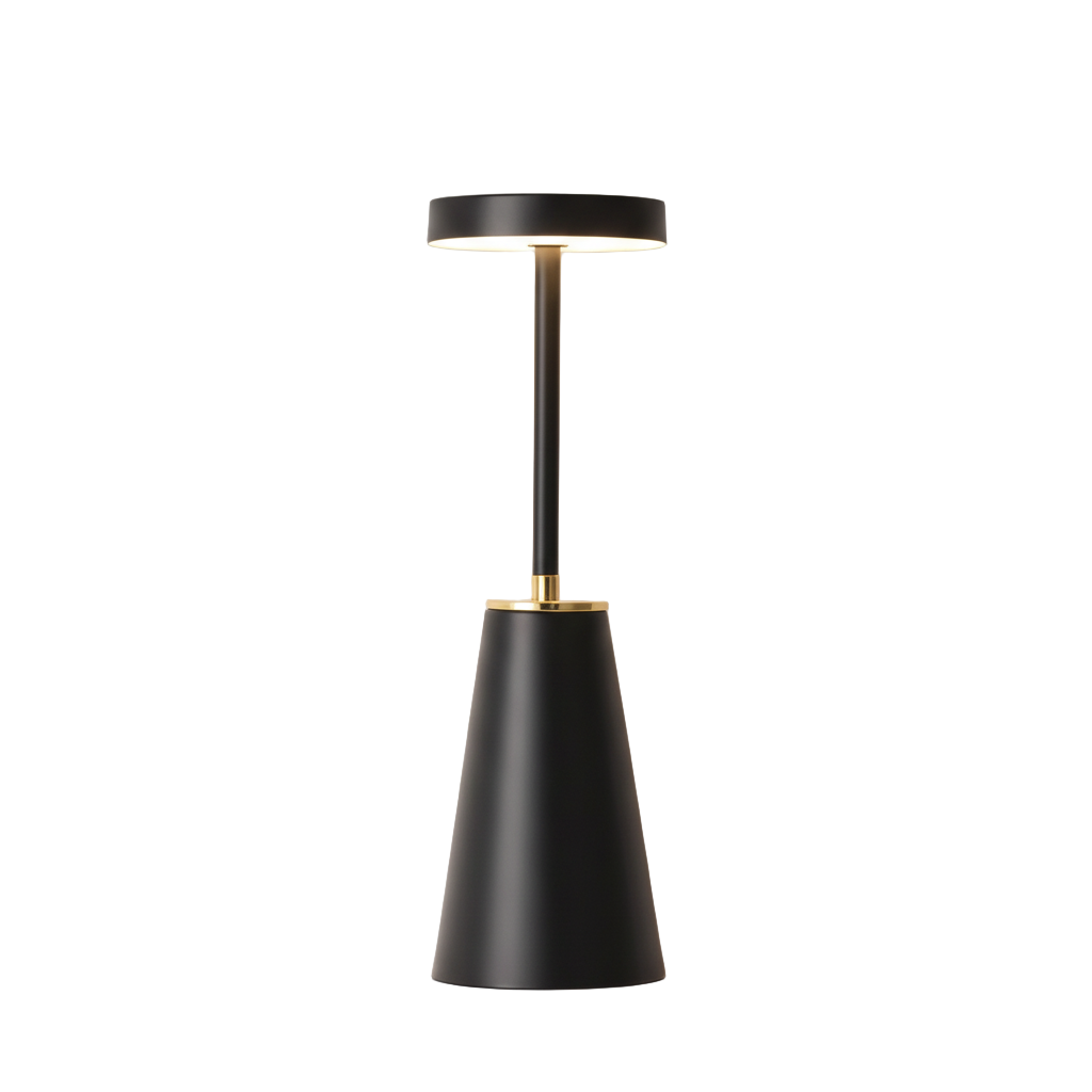Nowoczesna Bezwprzewodowa Lampa Stołowa LED z Dimmerem – Stylowa Lampka Nocna Do Salonów i Sypialni