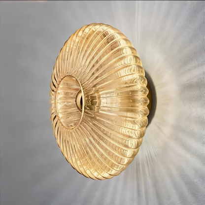 Kinkiet Ścienny LED Enchantaray w Stylu Nordic Bauhaus, Elegancki Falisty Design do Sypialni i Salonu 0