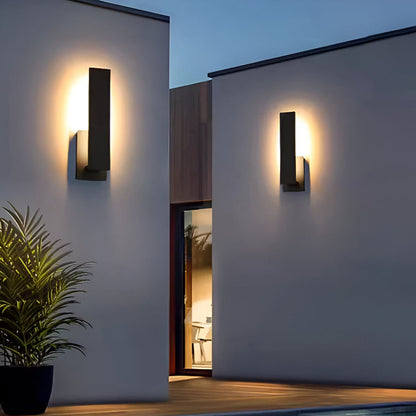 Kinkiet zewnętrzny Simplicity – minimalistyczny design, wodoodporny aluminium do ogrodu 5