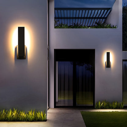 Kinkiet zewnętrzny Simplicity – minimalistyczny design, wodoodporny aluminium do ogrodu 6