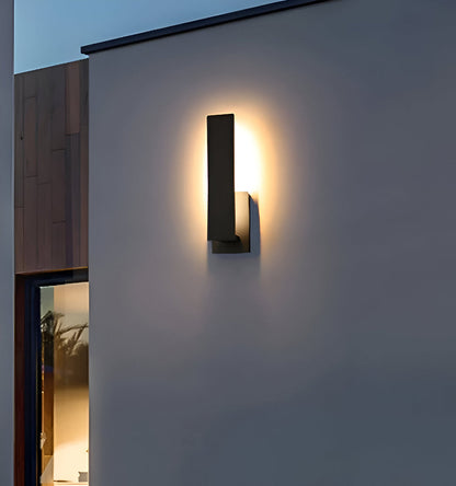 Kinkiet zewnętrzny Simplicity – minimalistyczny design, wodoodporny aluminium do ogrodu 8