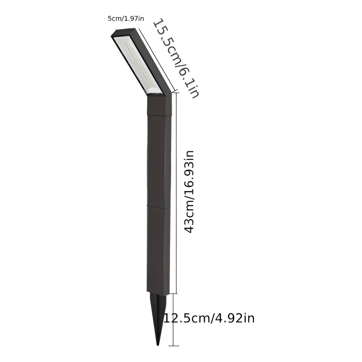 Lampa Słoneczna Energii Słonecznej – Wodoodporna i Energooszczędna Lampa LED do Ogrodu [lampa ogrodowa] 8