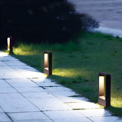 Lampa ogrodowa H Lampa zewnętrzna LED – solidna konstrukcja z efektywnym oświetleniem na przytulne wieczory [lampa ogrodowa] 4
