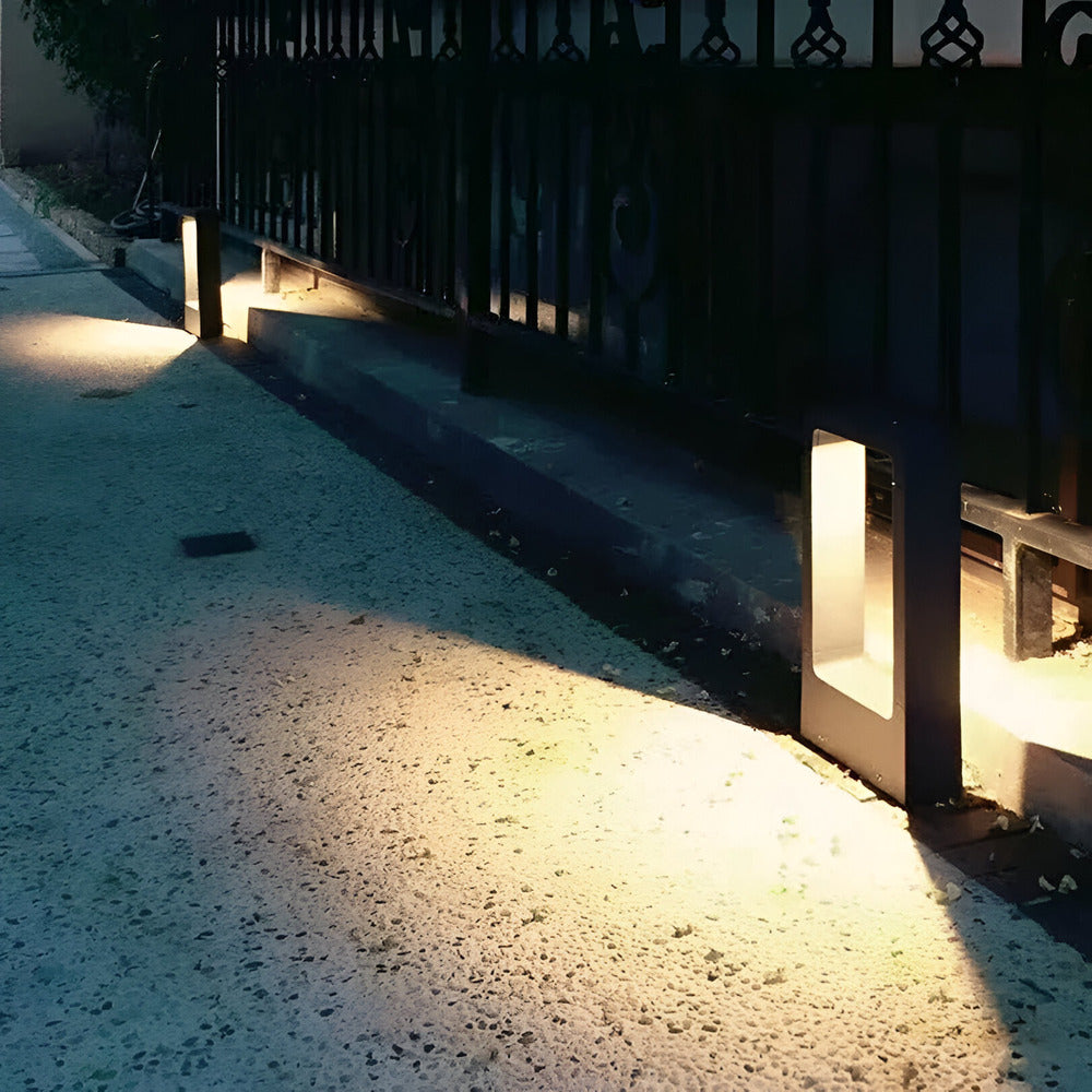 Lampa ogrodowa H Lampa zewnętrzna LED – solidna konstrukcja z efektywnym oświetleniem na przytulne wieczory [lampa ogrodowa] 5