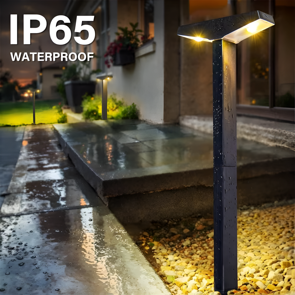 Lampy solarne Sole Outdoor – elegancki design z regulowaną wysokością do ogrodu [lampy solarne do ogrodu] 5